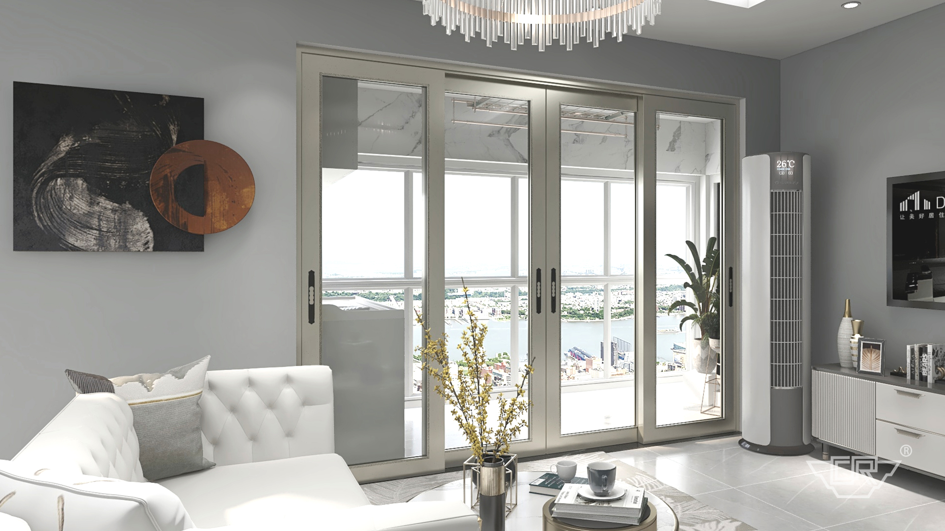 廣源門窗型材 | 鋁型材中的香檳色，彰顯奢而不華的美感